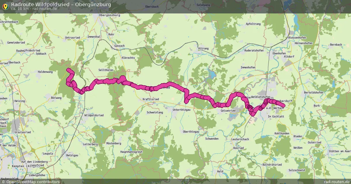 Radtour Buchenberg – Obergünzburg