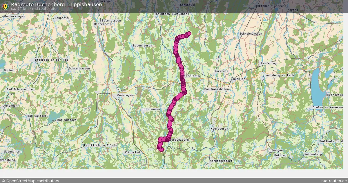 Radtour Buchenberg – Eppishausen