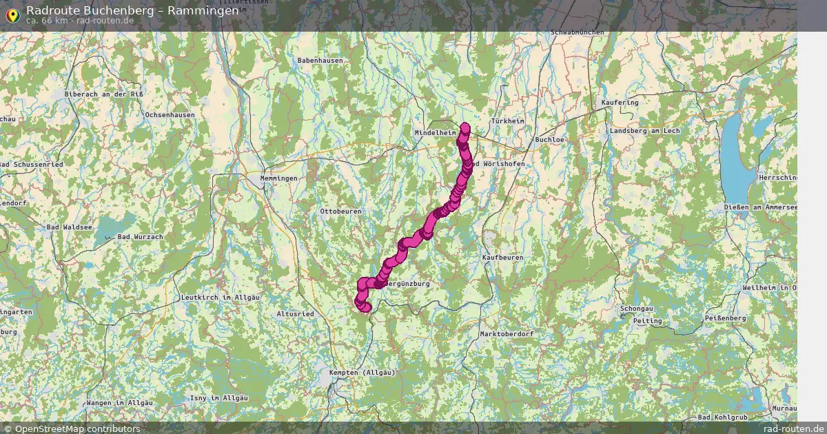 Radtour Dietmannsried – Rammingen