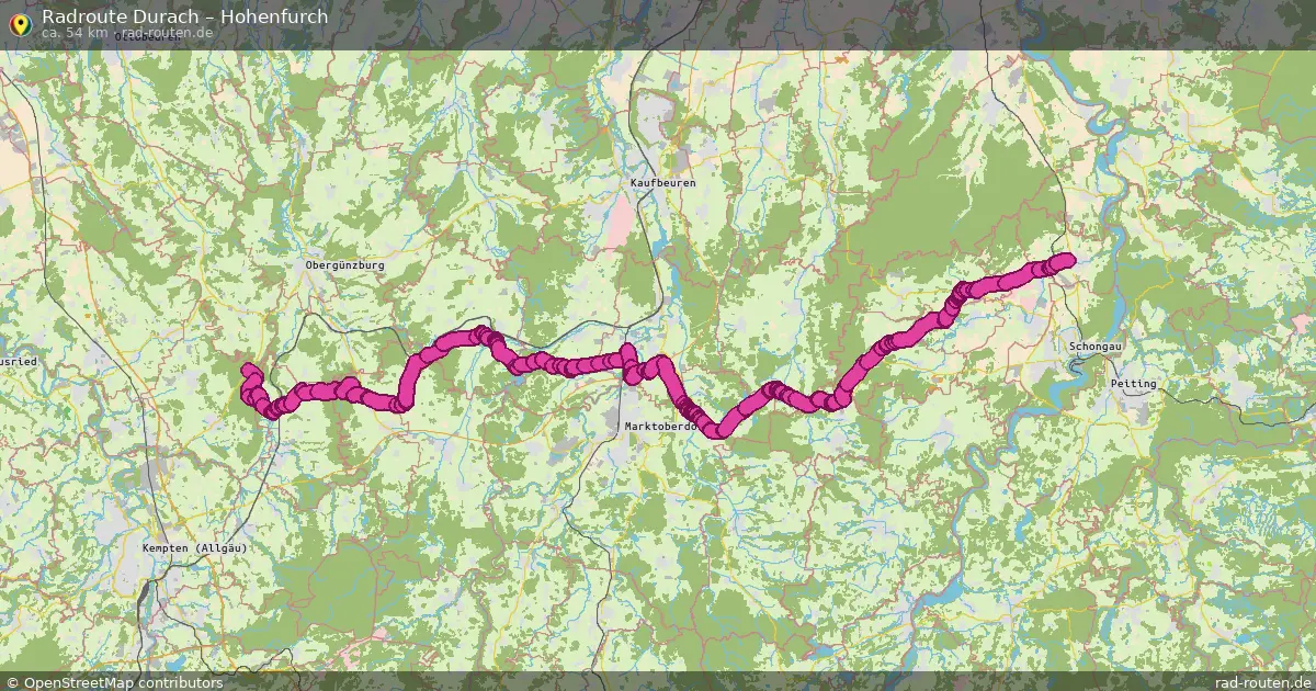 Radtour Durach – Hohenfurch