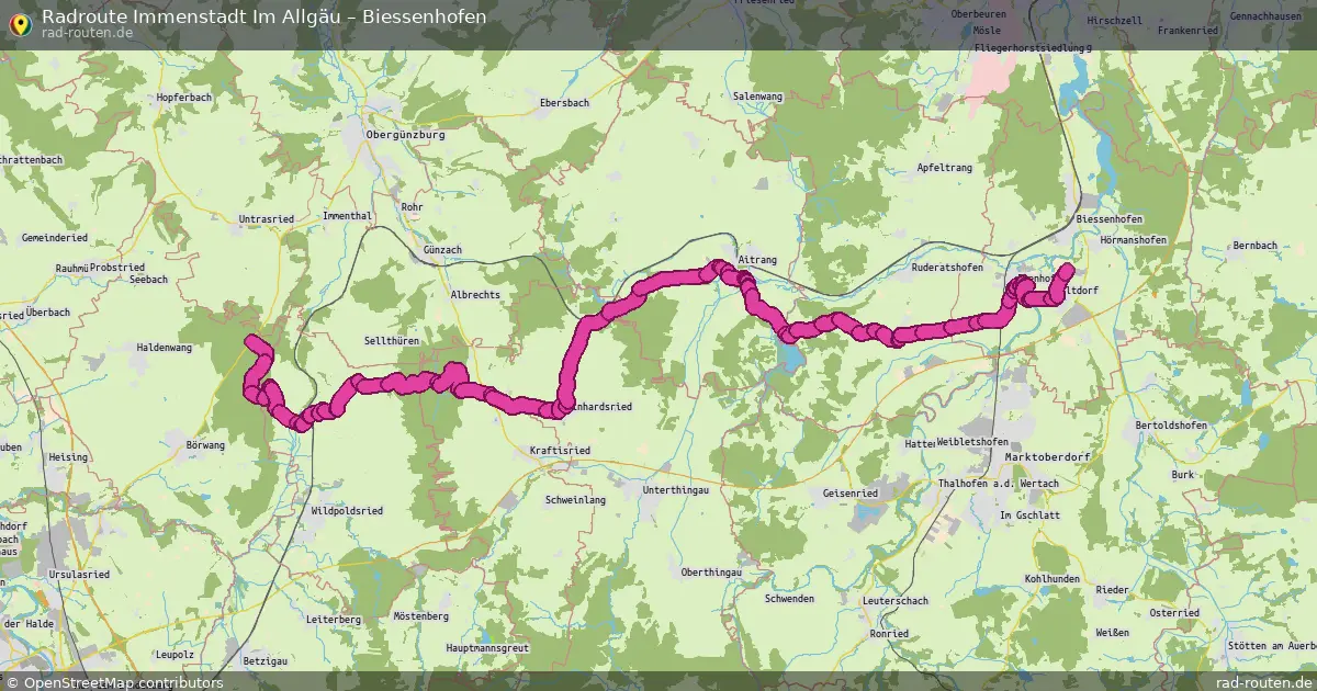 Radtour Ofterschwang – Biessenhofen