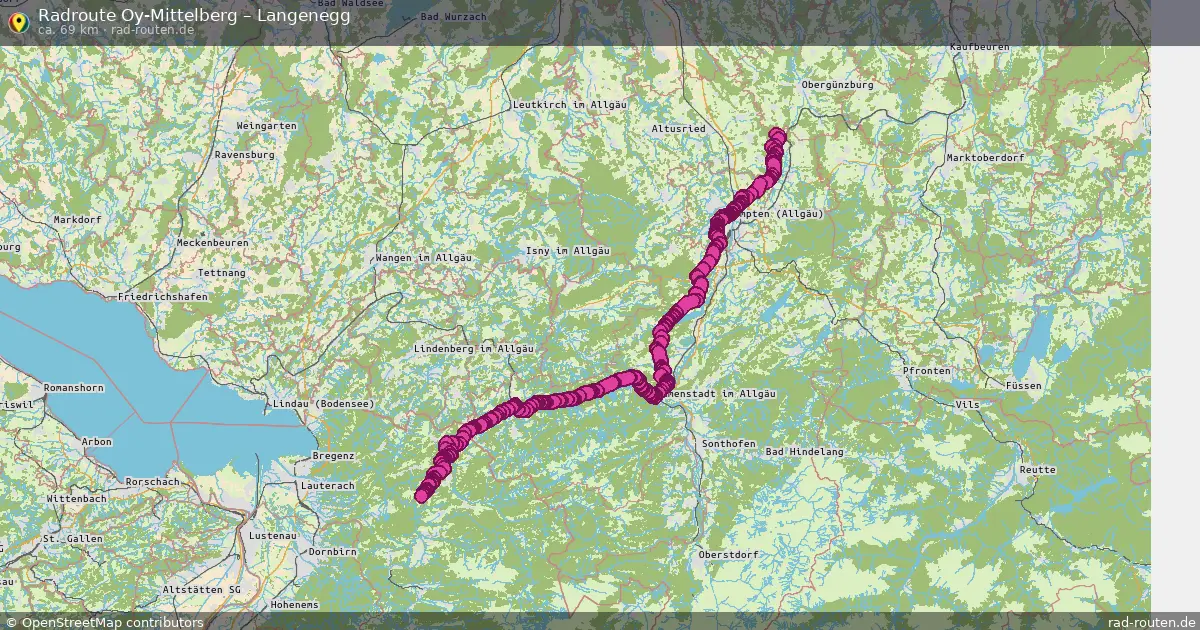 Radtour Immenstadt Im Allgäu – Langenegg