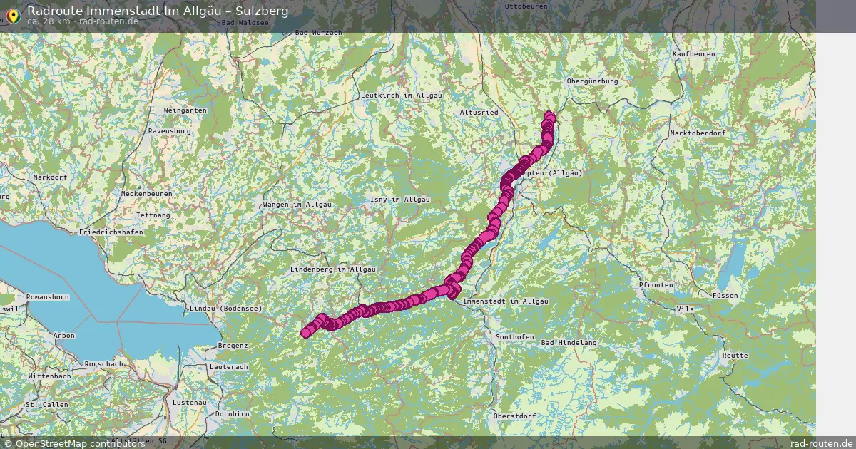 Radtour Immenstadt Im Allgäu – Sulzberg