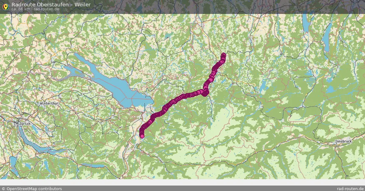 Radtour Oberstaufen – Weiler