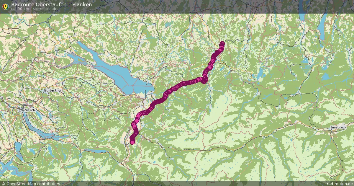 Radtour Oberstaufen – Planken