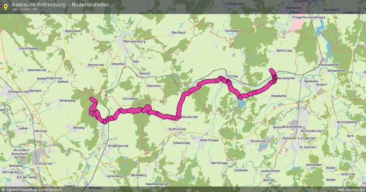 Radtour Oberstdorf – Ruderatshofen