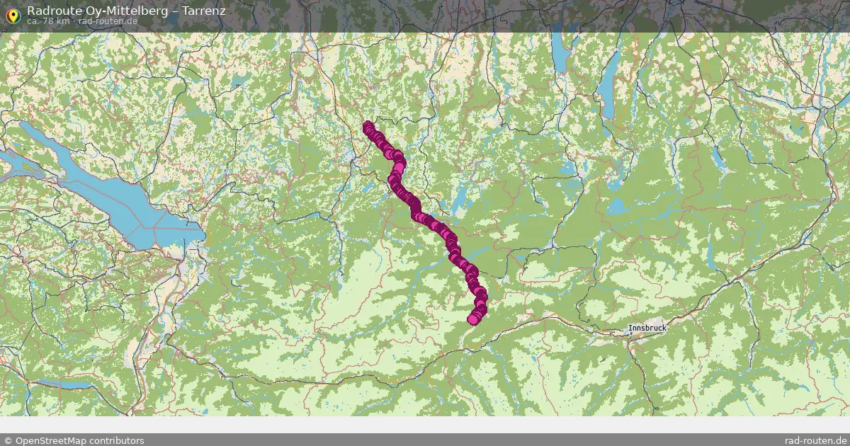 Radtour Oy-Mittelberg – Tarrenz