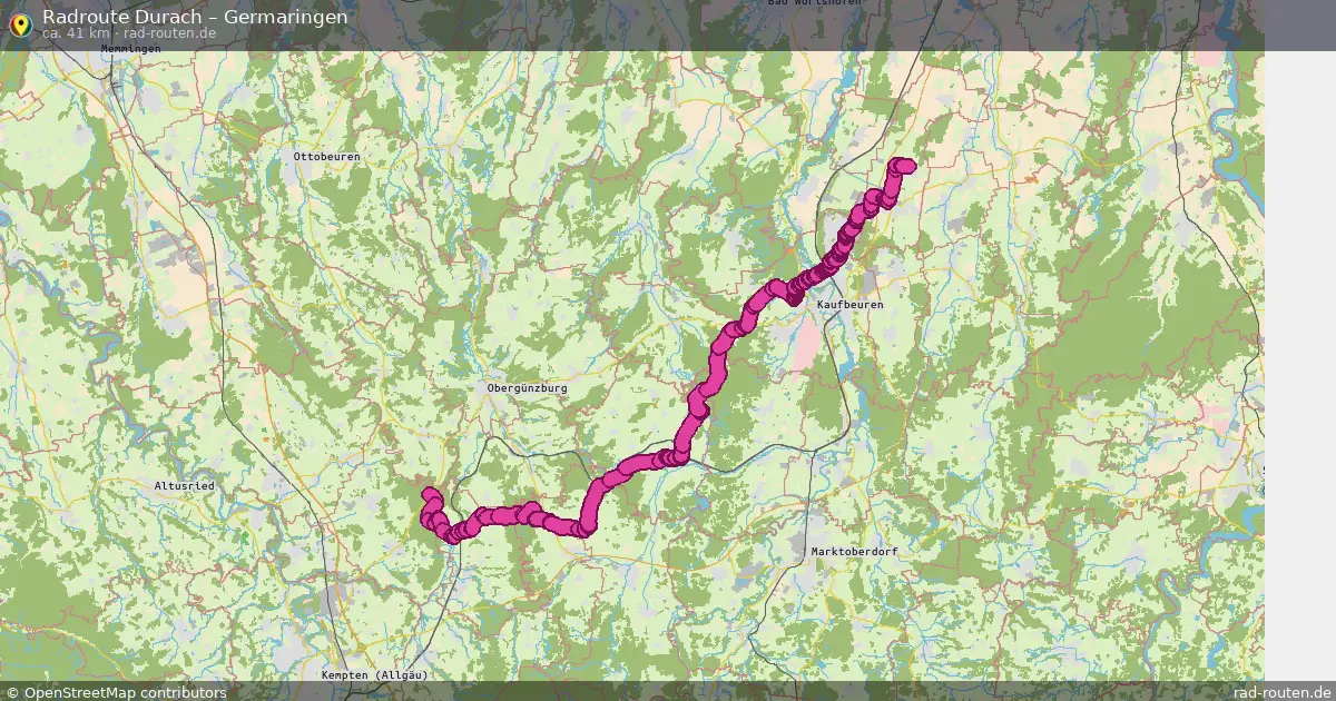 Radtour Sulzberg – Germaringen