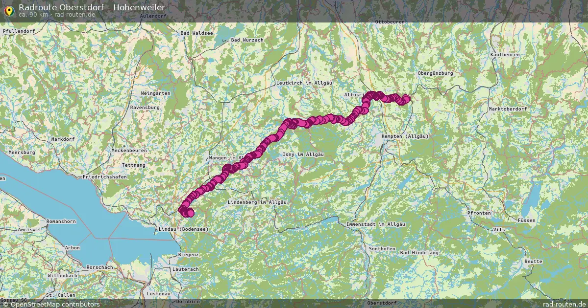 Radtour Waltenhofen – Hohenweiler