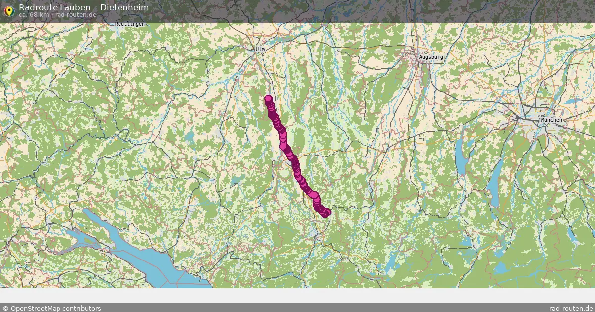 Radtour Waltenhofen – Dietenheim