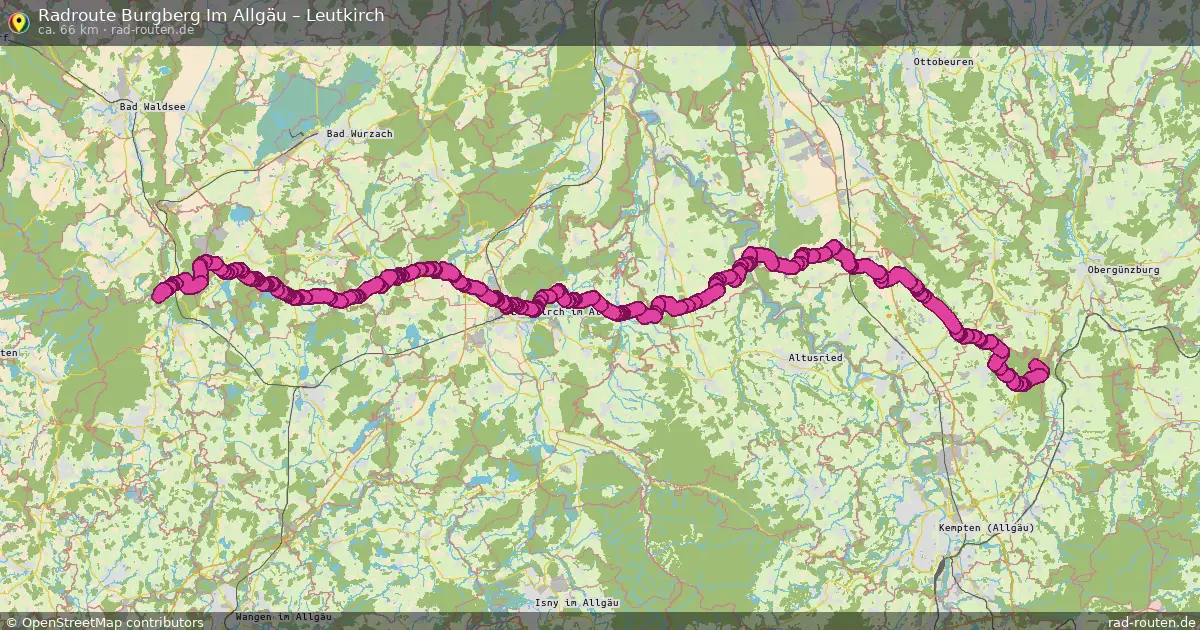 Radtour Missen-Wilhams – Aichstetten