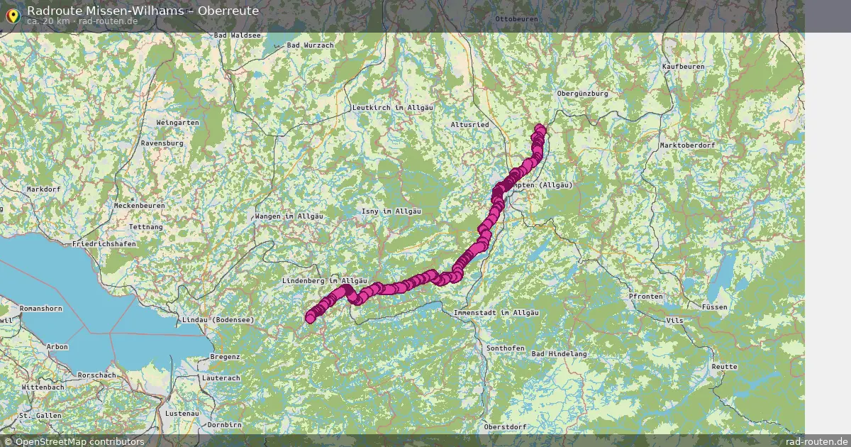 Radtour Missen-Wilhams – Oberreute
