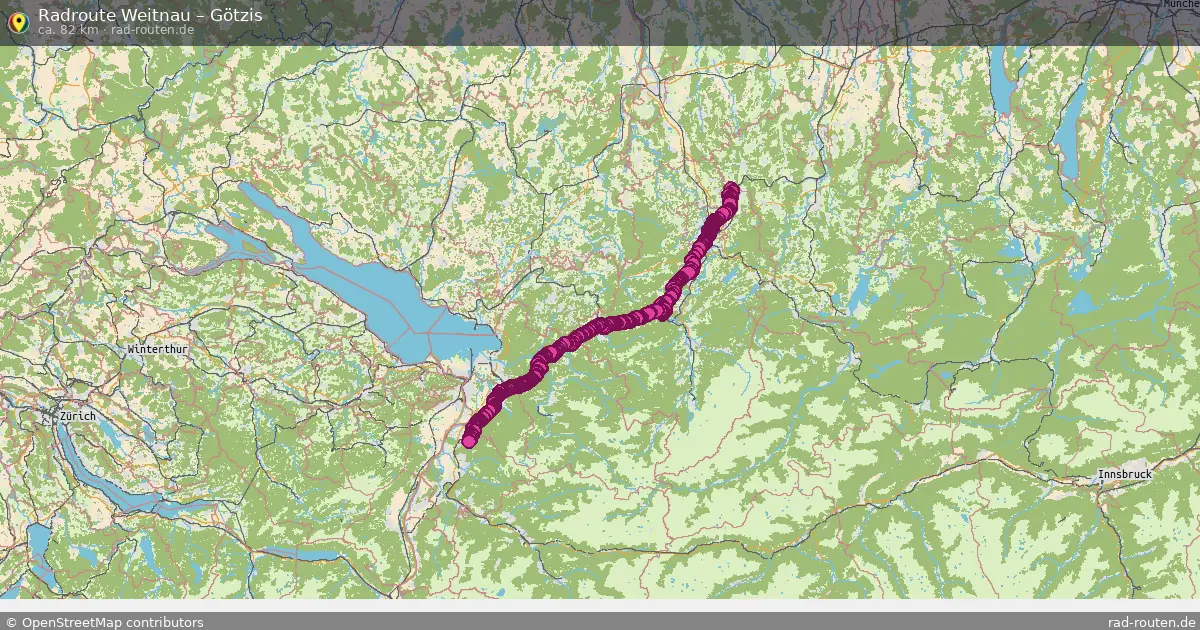 Radtour Weitnau – Götzis