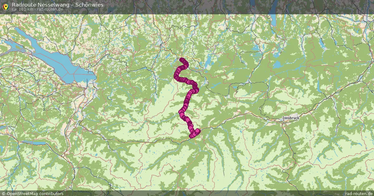 Radtour Nesselwang – Schönwies