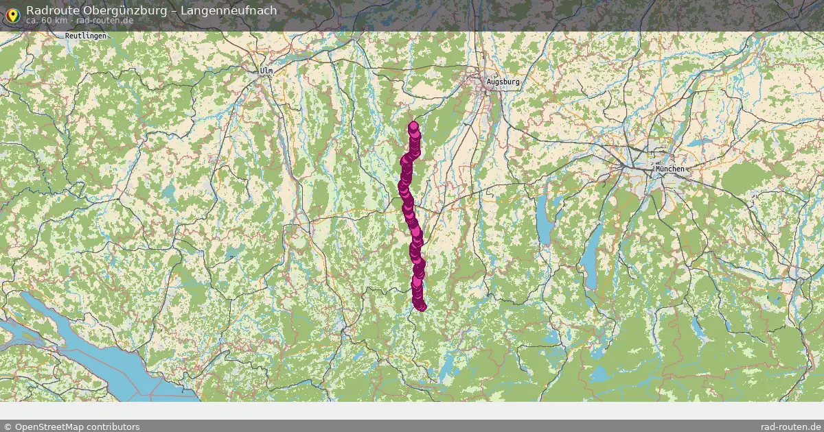 Radtour Obergünzburg – Langenneufnach