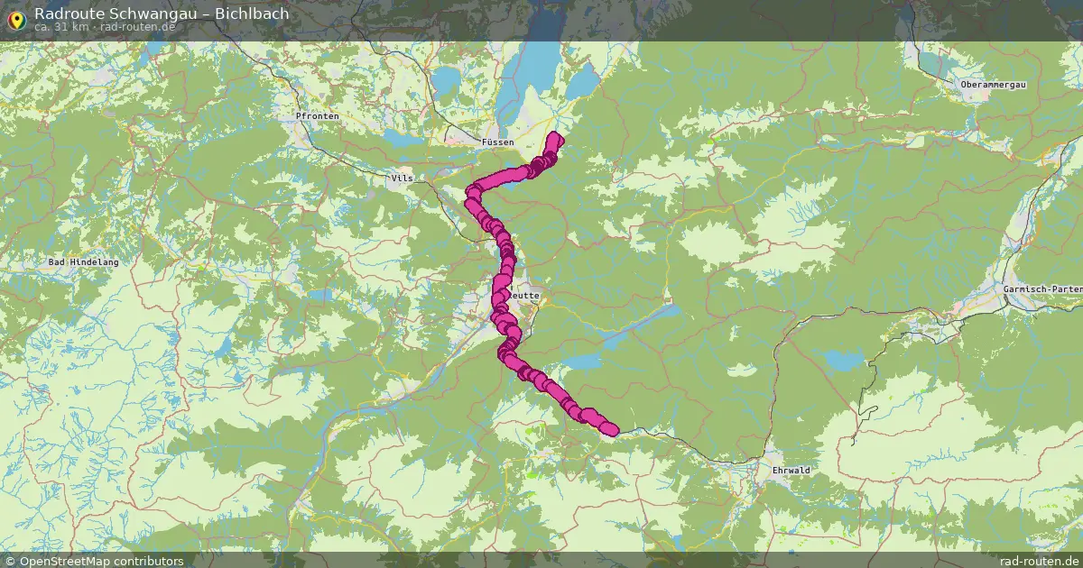 Radtour Schwangau – Bichlbach