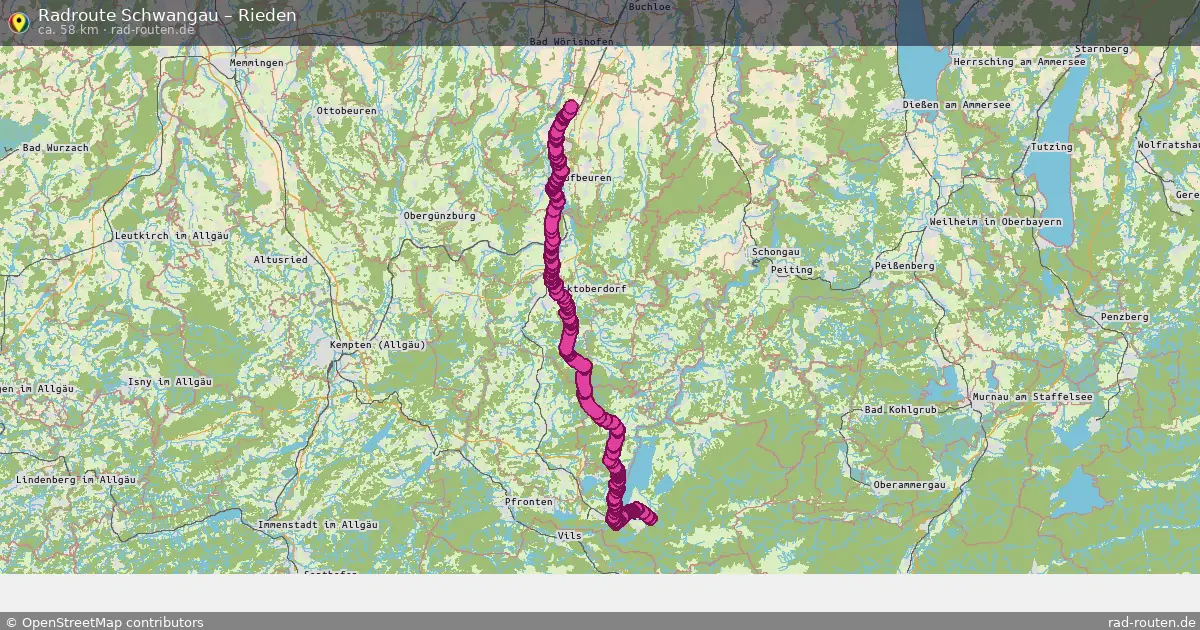 Radtour Schwangau – Rieden