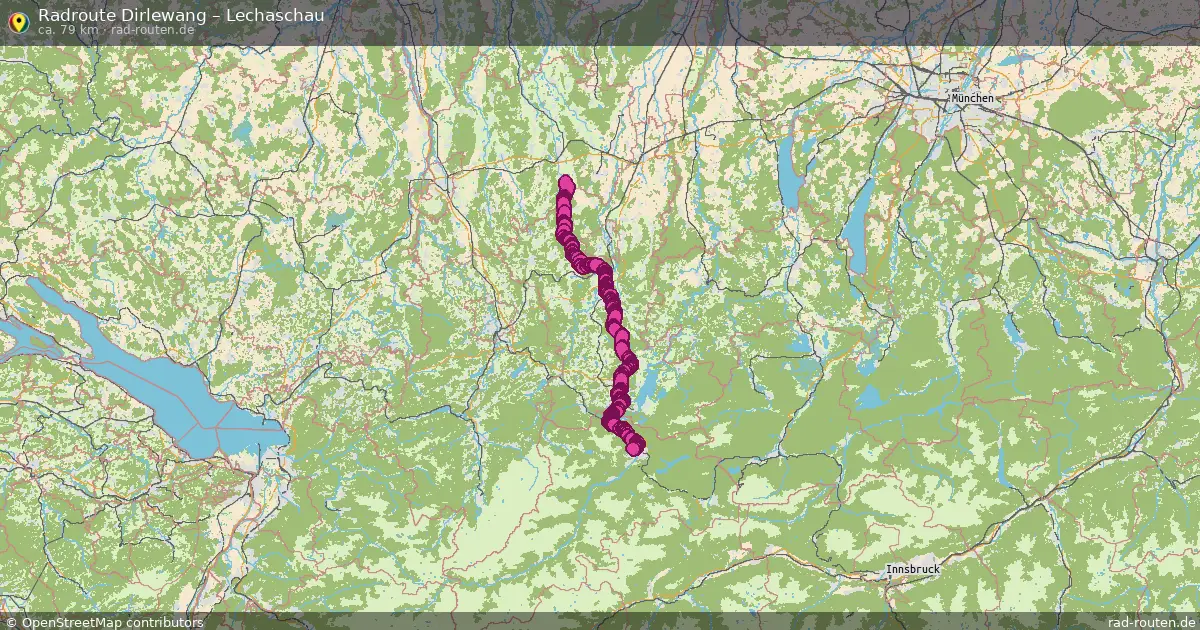 Radtour Dirlewang – Lechaschau