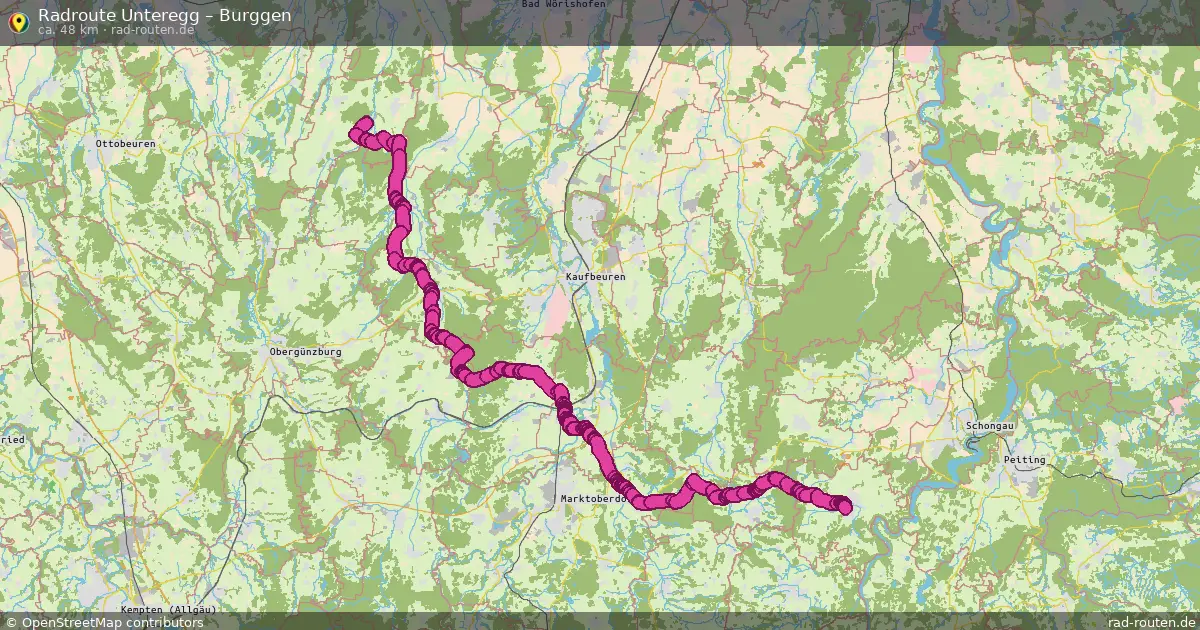 Radtour Unteregg – Burggen