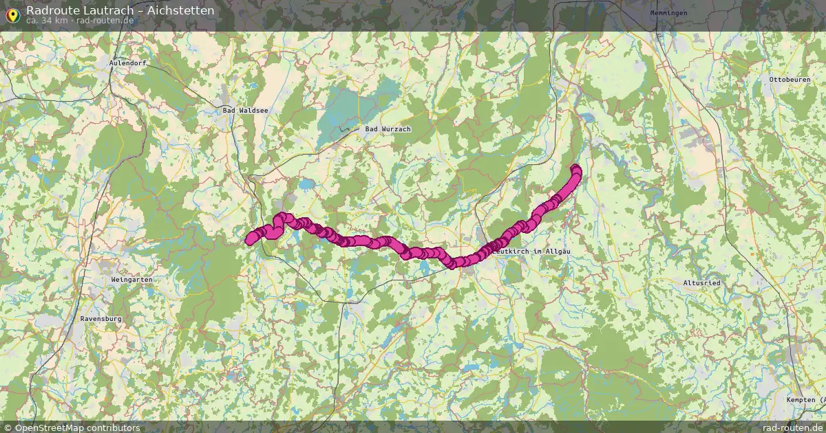 Radtour Lautrach – Aichstetten