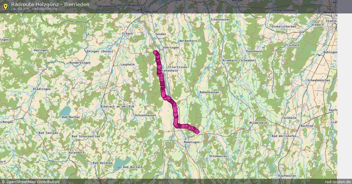 Radtour Holzgünz – Illerrieden