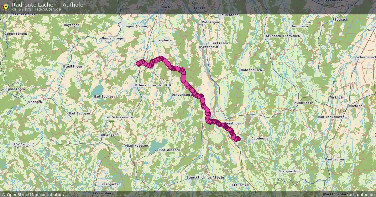 Radtour Lachen – Aufhofen