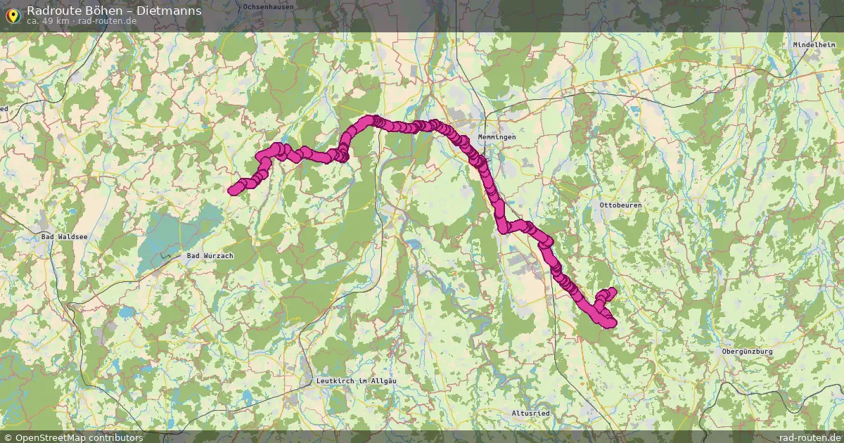 Radtour Böhen – Dietmanns