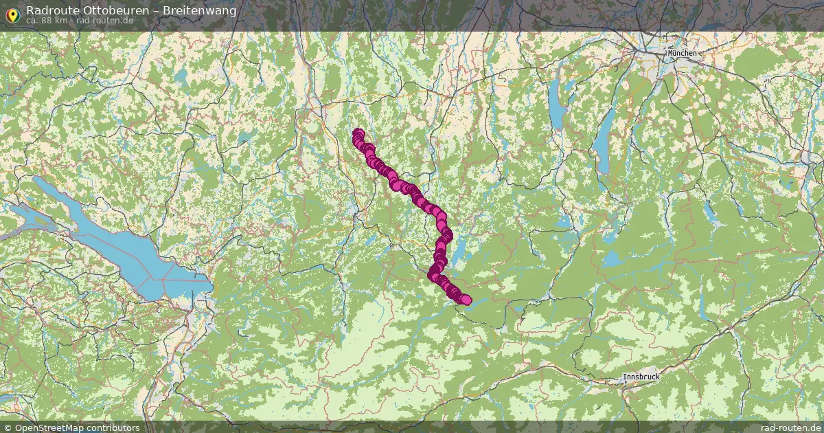 Radtour Ottobeuren – Breitenwang