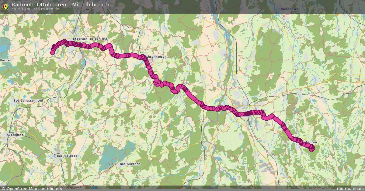 Radtour Ottobeuren – Mittelbiberach