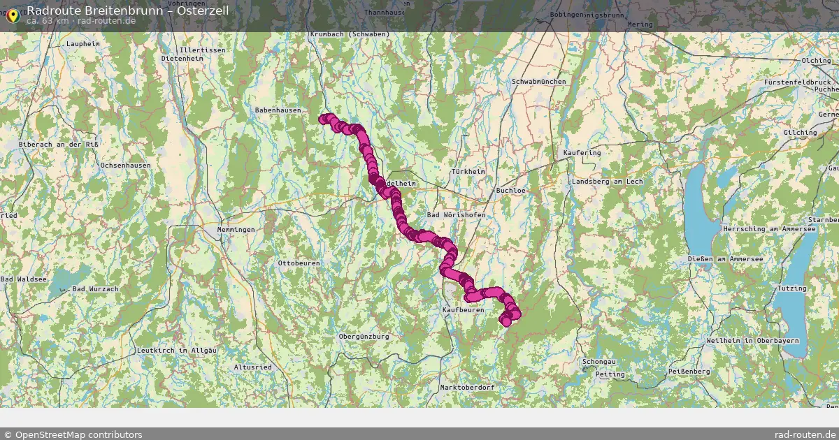 Radtour Breitenbrunn – Osterzell