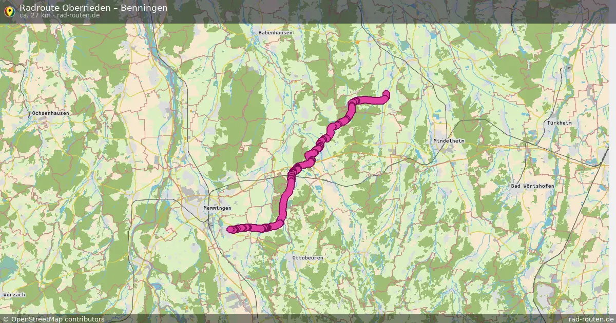 Radtour Oberrieden – Benningen