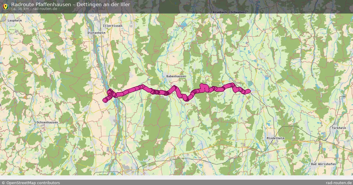 Radtour Pfaffenhausen – Dettingen An Der Iller