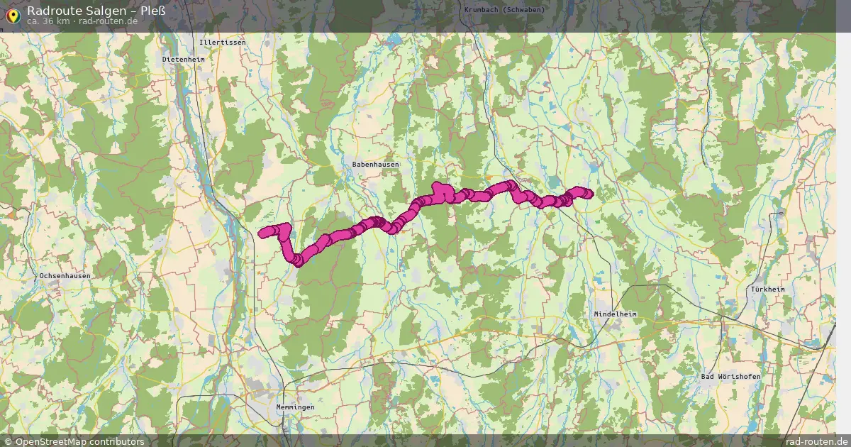 Radtour Salgen – Pleß