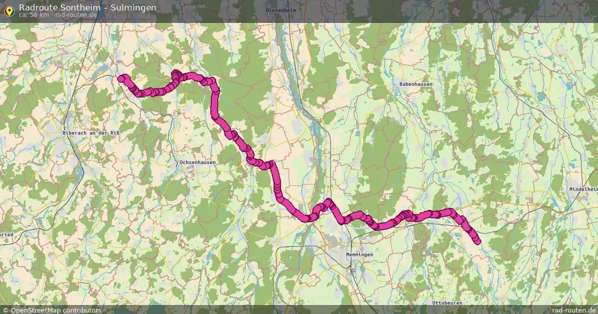 Radtour Sontheim – Sulmingen