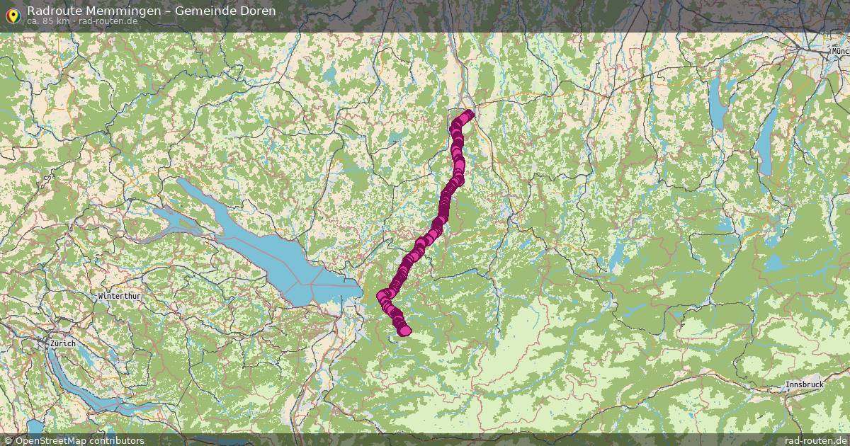 Radtour Memmingen – Gemeinde Krumbach