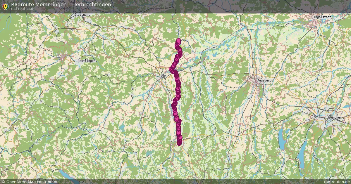 Radtour Memmingen – Herbrechtingen