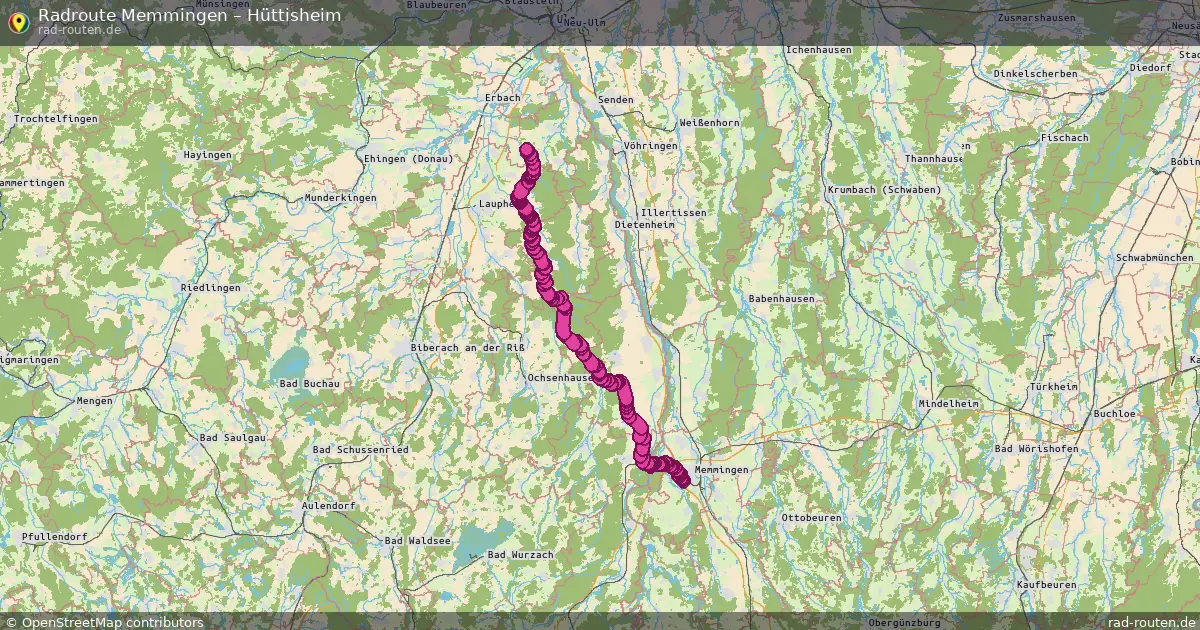 Radtour Memmingen – Hüttisheim