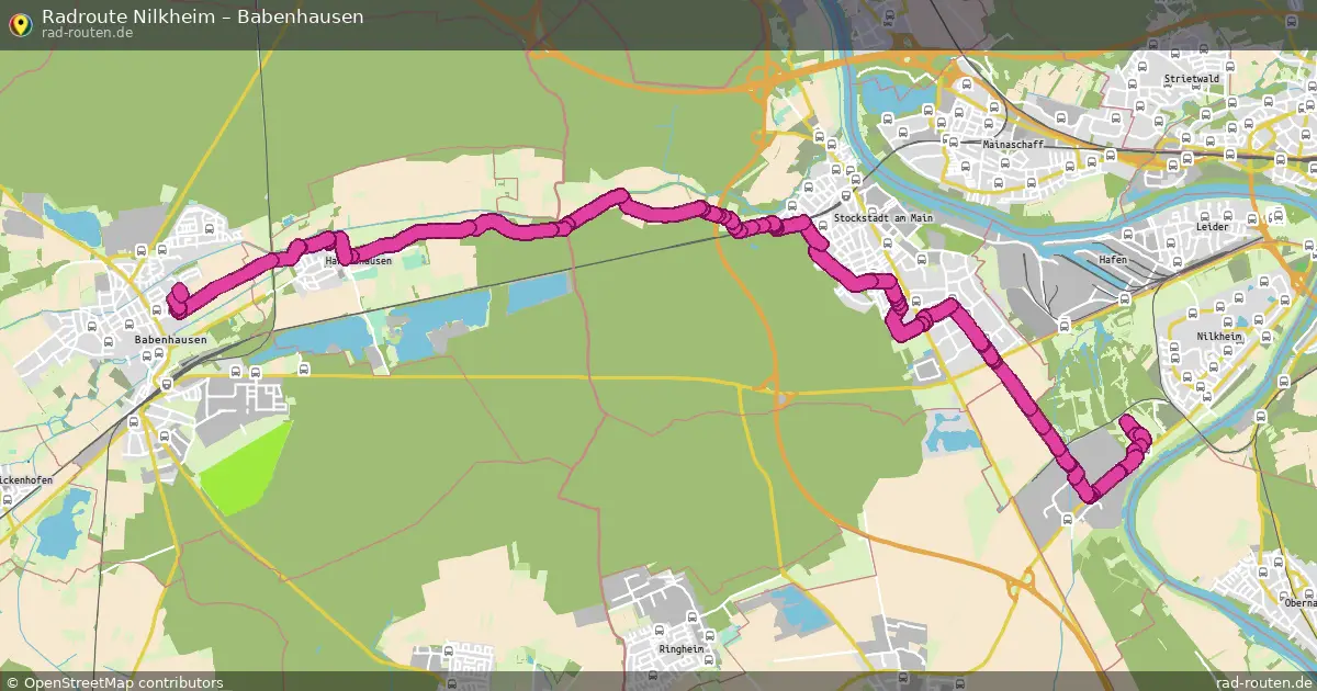 Radtour Nilkheim – Babenhausen