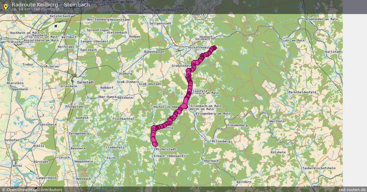 Radtour Keilberg – Steinbach