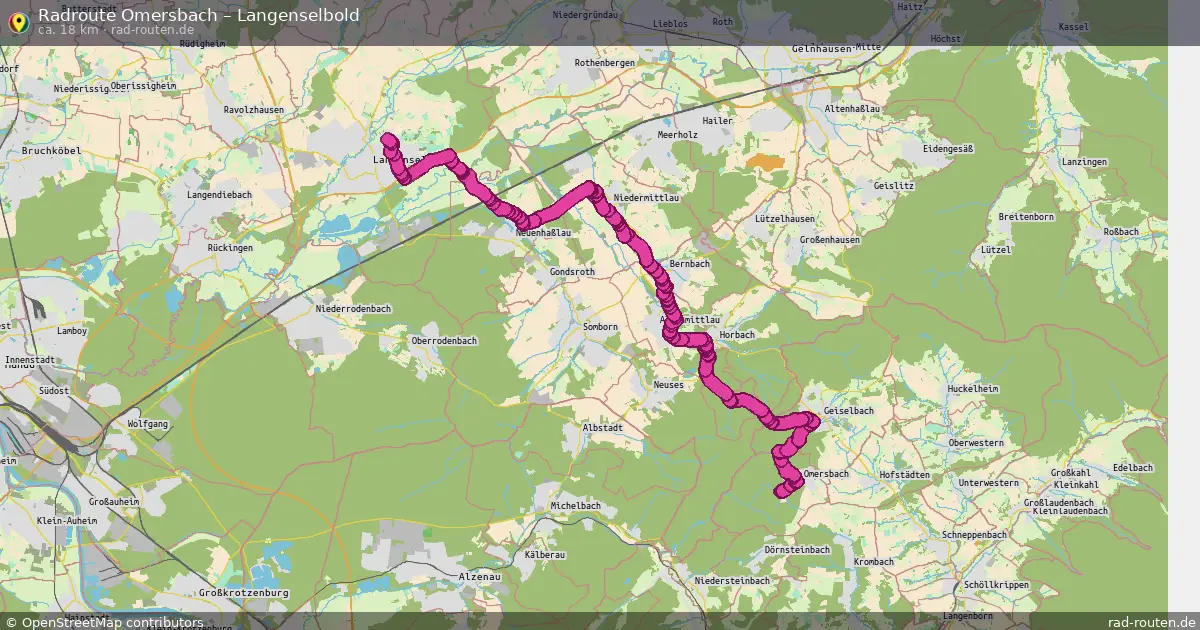 Radtour Omersbach – Langenselbold