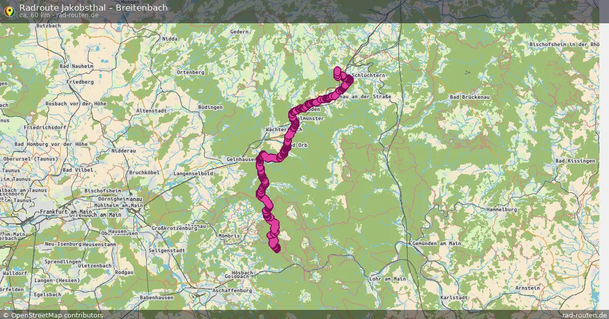 Radtour Jakobsthal – Breitenbach