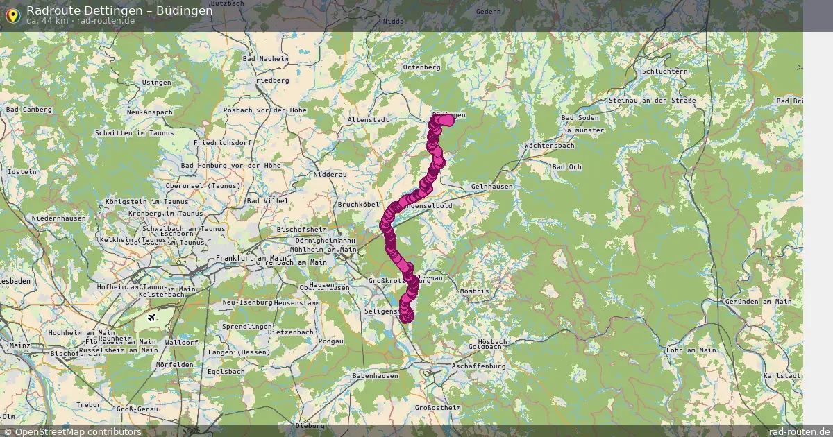 Radtour Dettingen – Büdingen