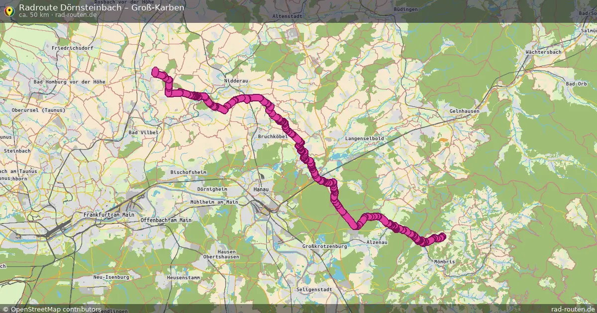 Radtour Dörnsteinbach – Groß-Karben