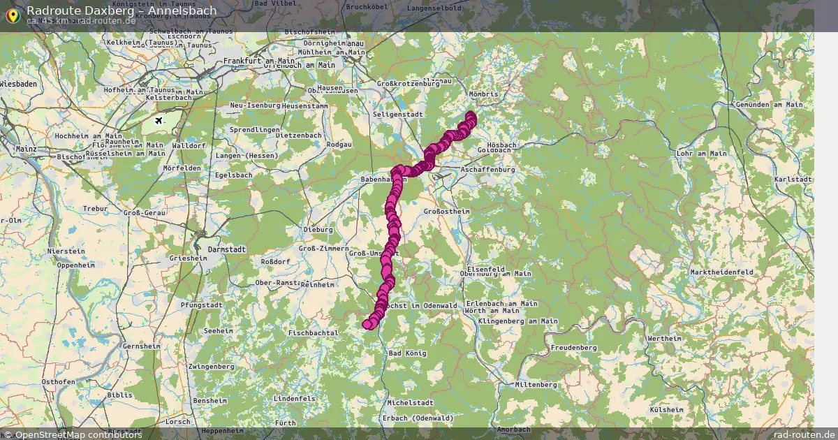 Radtour Daxberg – Annelsbach