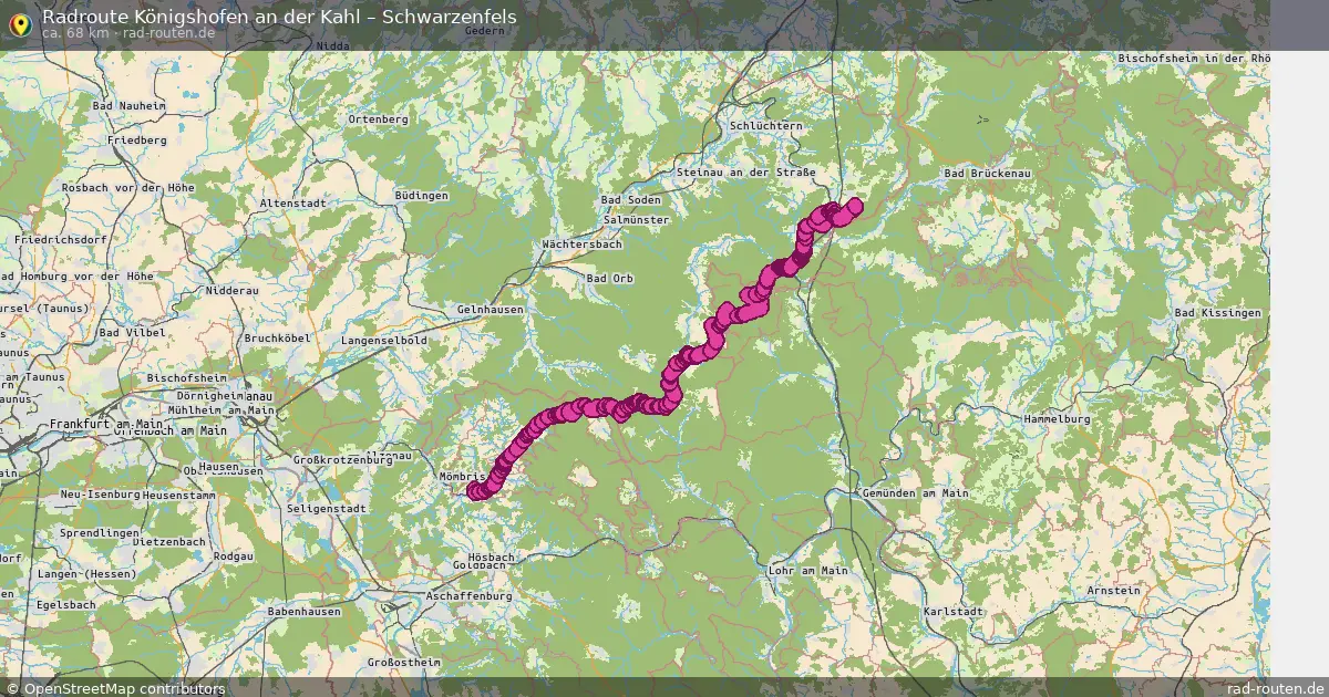 Radtour Königshofen An Der Kahl – Schwarzenfels