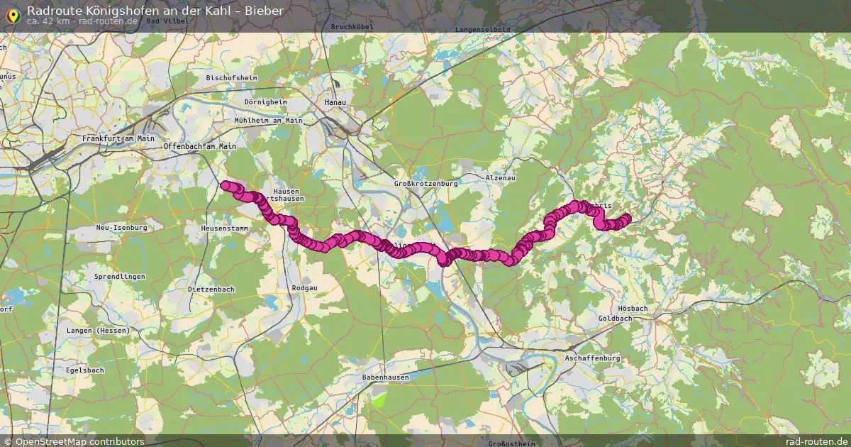 Radtour Königshofen An Der Kahl – Bieber