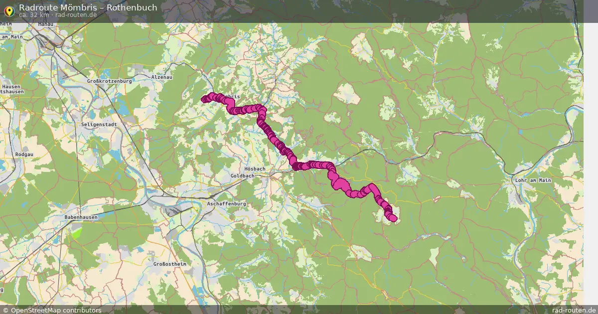 Radtour Mömbris – Rothenbuch