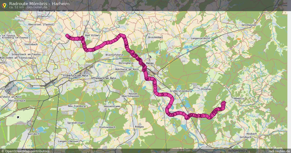 Radtour Mömbris – Harheim