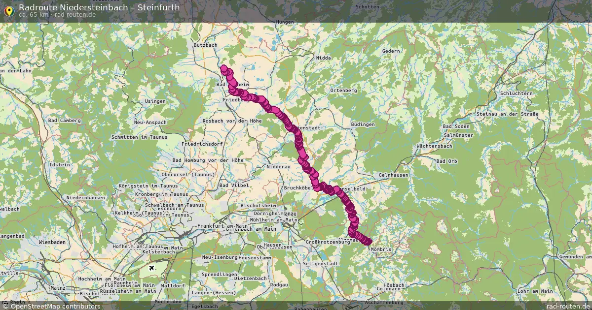 Radtour Niedersteinbach – Steinfurth