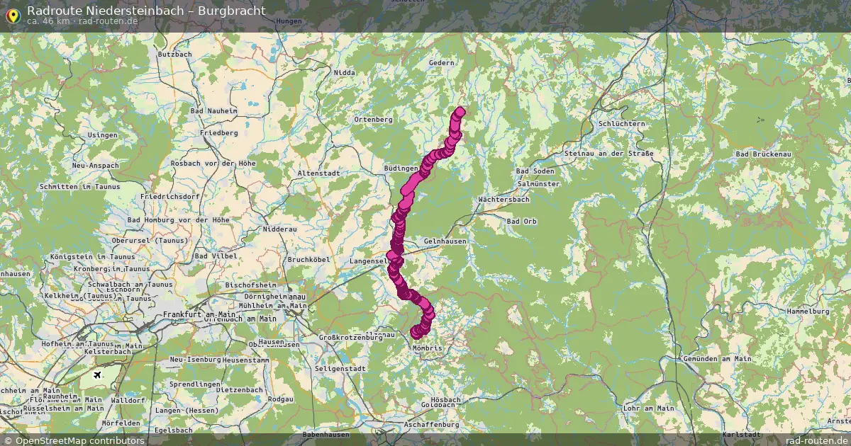 Radtour Niedersteinbach – Burgbracht
